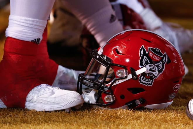 NC State Wolfpack football helmet