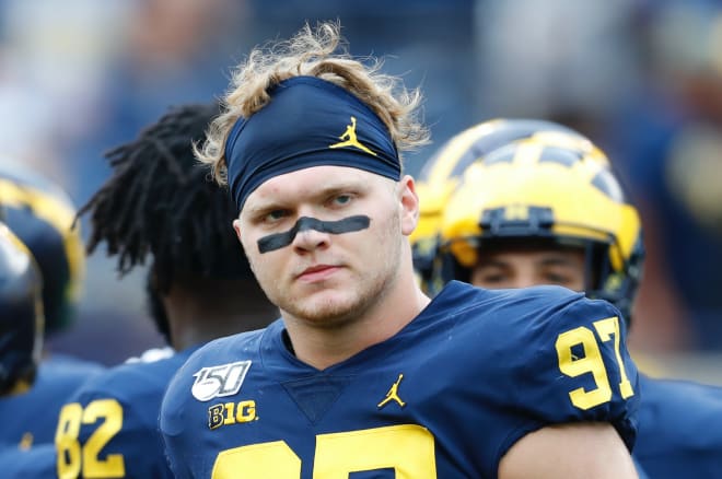 Michigan Wolverines football DE Aidan Hutchinson