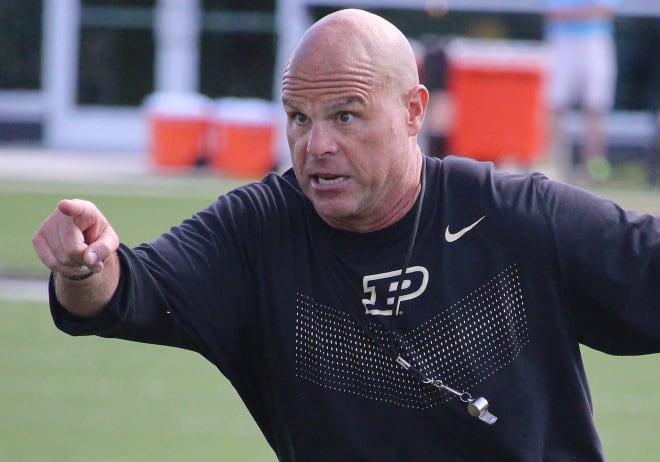 Purdue defensive coordinator Nick Holt