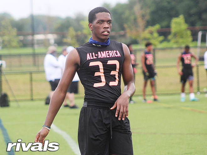 Washington D.C. defensive back Joshua Thompson holds a Michigan Wolverines football recruiting offer from Jim Harbaugh.