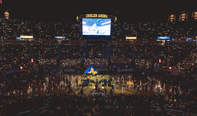 The Michigan Wolverines basketball's Crisler Center