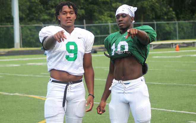 Ohio recruits Markus Allen and Rod Moore are committed to Michigan Wolverines football recruiting, Jim Harbaugh.