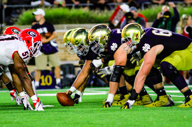 Brandon Wimbush breaks record on 65-yard TD run