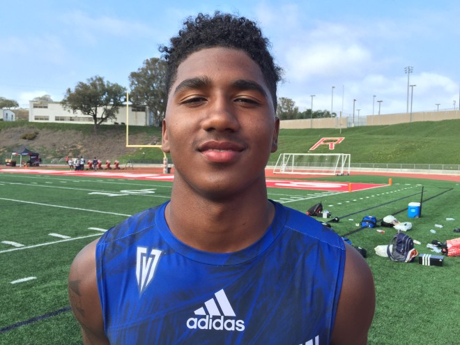 Alex Perry was one of the standouts over the weekend at the adidas SoCal Invitational