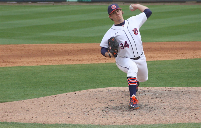 Braymer's 11 strikeouts were the most for an Auburn pitcher this season.