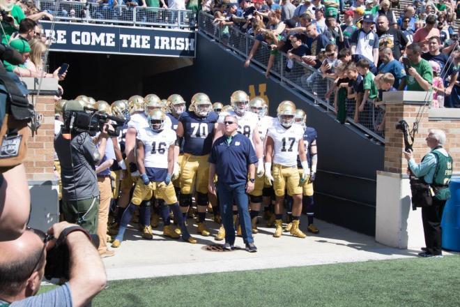 By our count, Notre Dame begins the summer with 84 scholarship players.