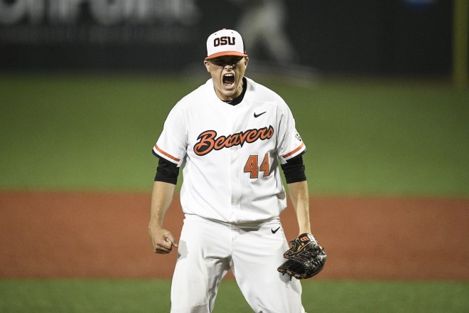 Oregon State defeats Yale 11-0 in the Corvallis Regional