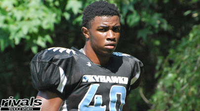Linebacker Isaiah Moore was offered by NC State in May.