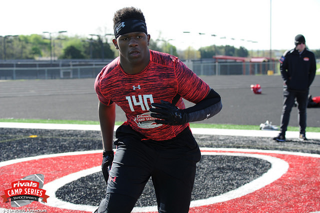 Hutto (TX) DE Ondario Robinson will visit College Station this weekend.