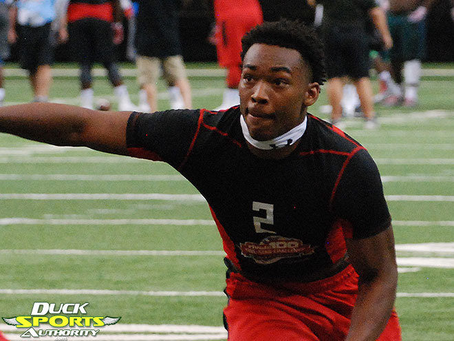 Rivals100 ATH Deommodore Lenoir is one of Oregon's prime DB targets