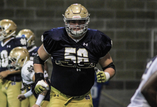 Junior left guard Quenton Nelson could become one of the best nationally at his position.