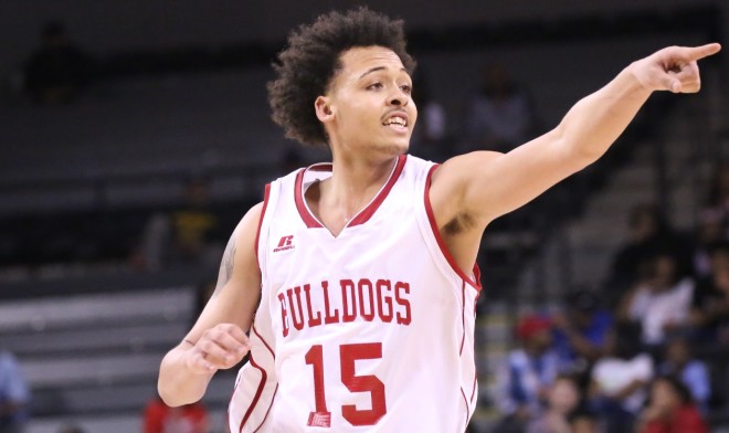 As Martinsville repeated as 2A State Champs, Devonnte Holland was dominant in the paint