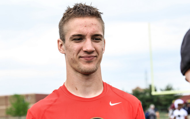 Jurkovec was in South Bend for an unofficial visit on Monday.