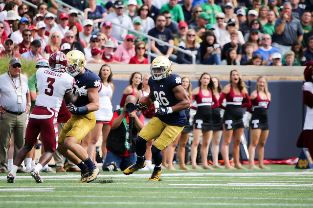 Notre Dame offensive success begins up front