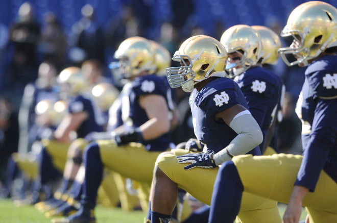 Notre Dame’s football and men’s basketball teams both finished in the top 20 in the same calendar year for only the third time since 1981-82.