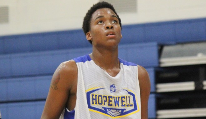 Deonte Jones was the leading scorer for a Hopewell team that reached the 3A Championship