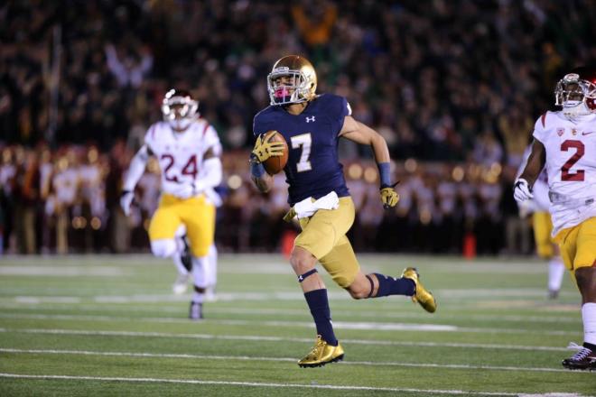 Will Fuller became the first Notre Dame receiver selected in the first round since Michael Floyd in 2012.