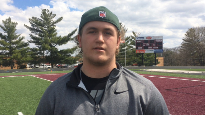 Class of 2018 OL Zach Ross has camped at Iowa and Iowa State this month.