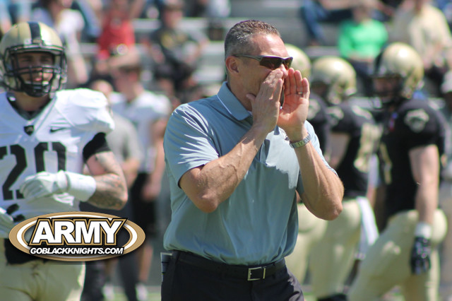 One thing that won't change come Saturday, is head coach Jeff Monken's intensity
