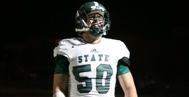 2017 Lawrence Free State linebacker Jay Dineen added his first offer last month from Kansas.