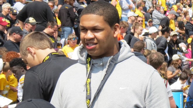 Alaric Jackson is making the move to Iowa City on June 12.
