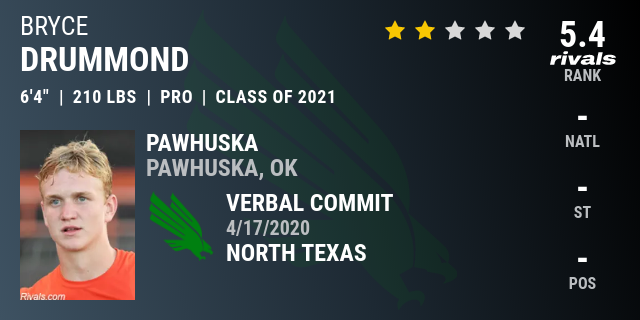 Bryce Drummond 2021 Pro Style Quarterback Rivals Com