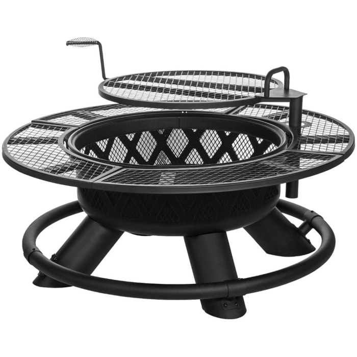 Ranch Fire Pit With Grilling Grate Srfp96