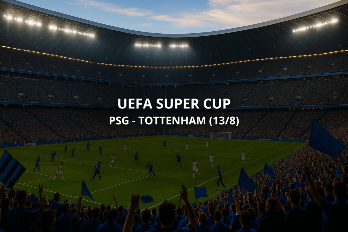 Inför UEFA Super Cup-finalen, PSG – Tottenham: TV/streaming & förhandstips