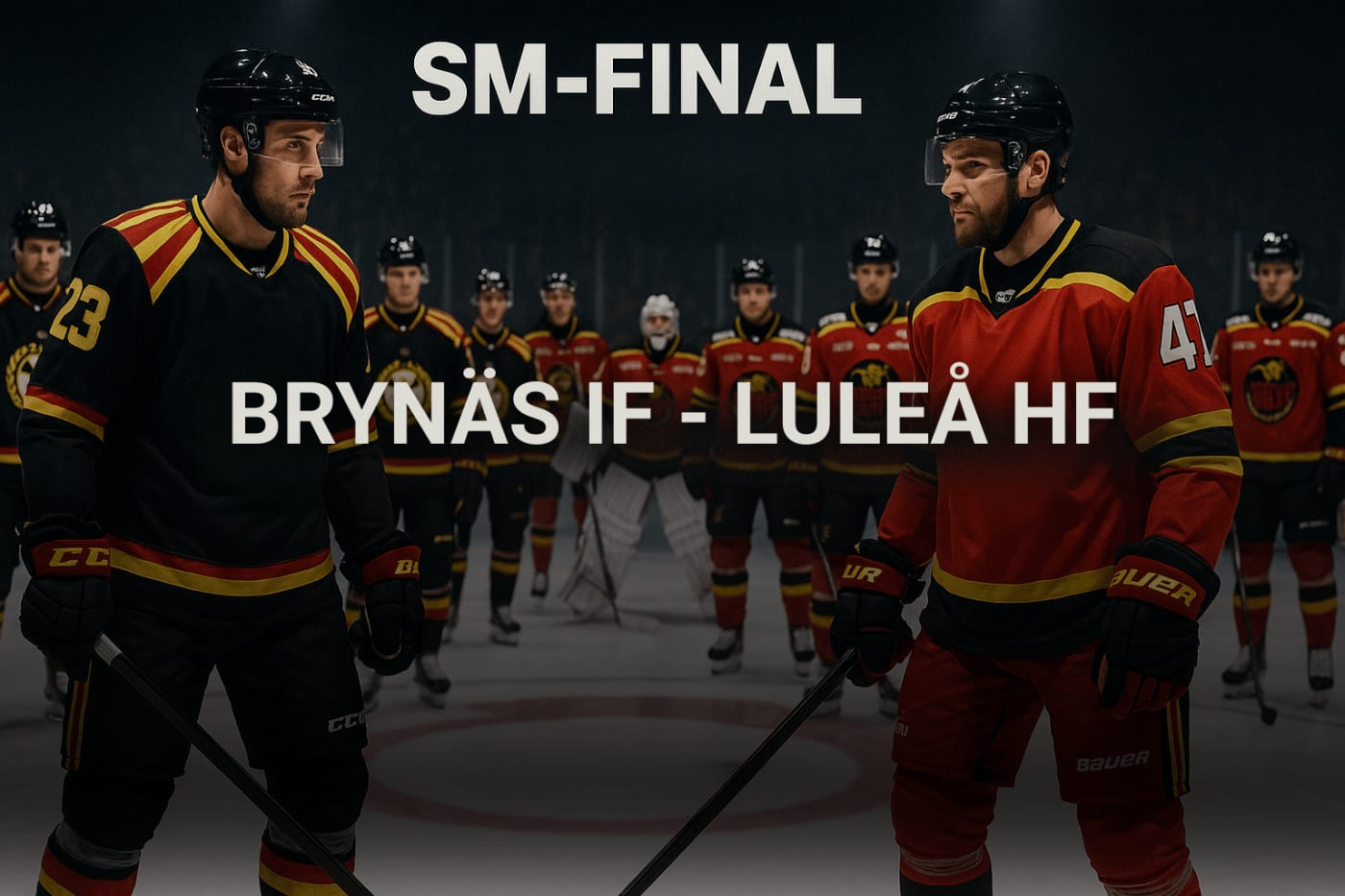 SM-Finalserien 2025: Brynäs IF vs Luleå HF – Allt inför hockeyfesten