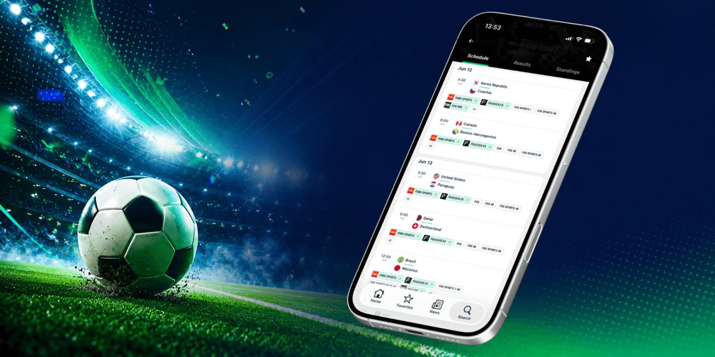 The Best App for Following the World Cup TV and Streaming Schedule