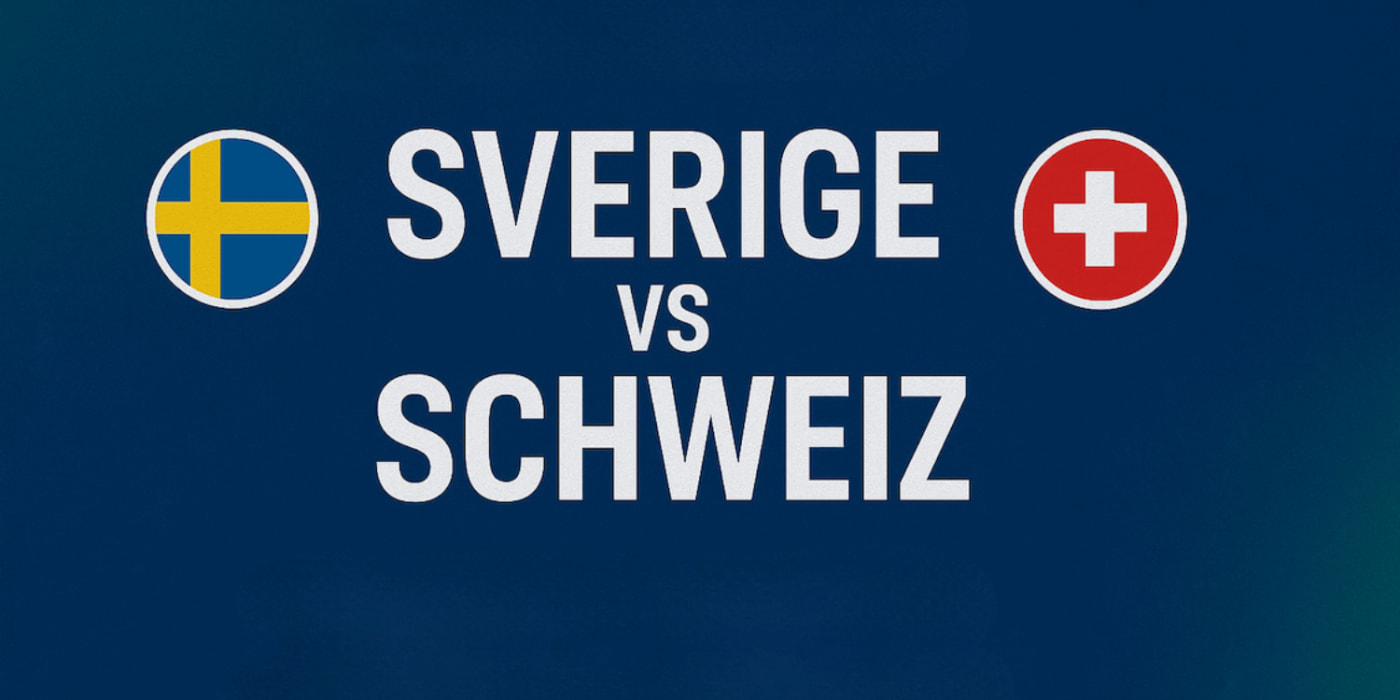 Sverige – Schweiz: Måstematch i VM-kvalet på Strawberry Arena