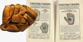 First Baseball Glove