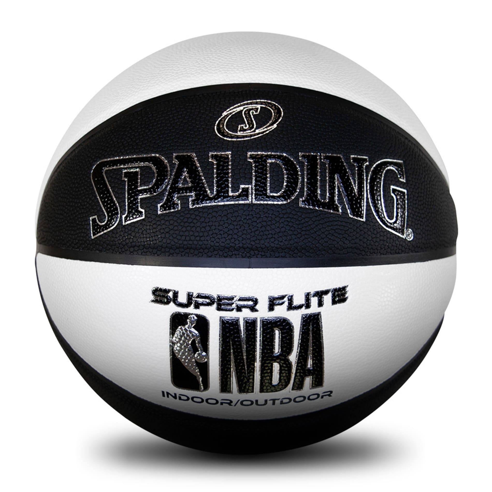 Nba Super Flite Black White Basketball