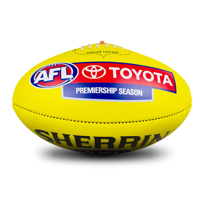 AFL Replica Game Ball - Yellow