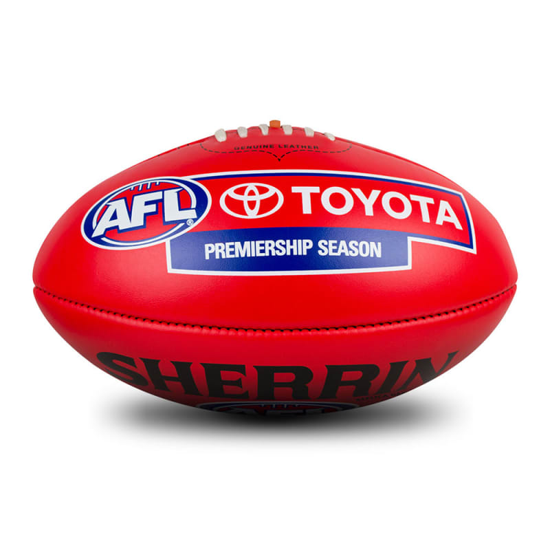AFL Replica Game Ball - Red