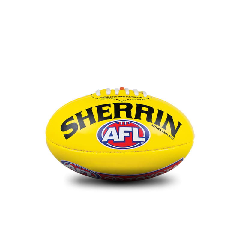 Afl Mini Replica Game Ball Red