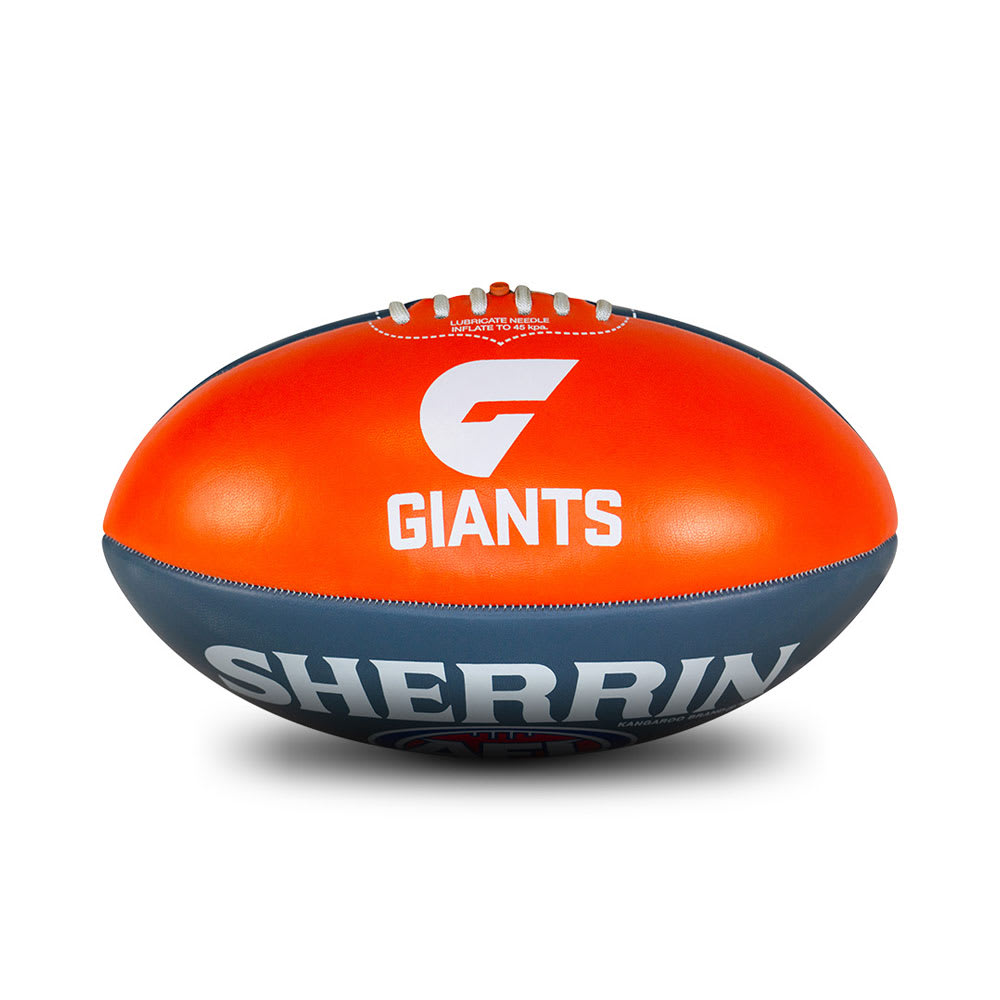 Brand New AFL " GWS"  Clear Rubber Bouncy Ball 