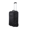 Swiss Case 24” Lightweight Folding Suitcase Black
