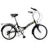 Ex-Demo Stowabike Folding City V2 Compact Bike Black / Green