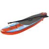 Ex-Demo North Gear 8FT Inflatable Stand up Paddle Board - Ocean Blue / Orange