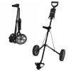 EX-DEMO Caddymatic i-Trac 2 Wheel Folding Golf Trolley Black