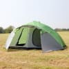 North Gear Holiday Lux 8 Man 2 Room Tent