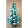 Homegear 6ft Blue Artificial Christmas Tree