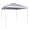 Palm Springs Gazebo Tent Instant Pop-Up Shelter with Wheeled Carry Bag, 3x3M, White