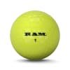72 Ram Golf Laser Spin Golf Balls - Yellow #