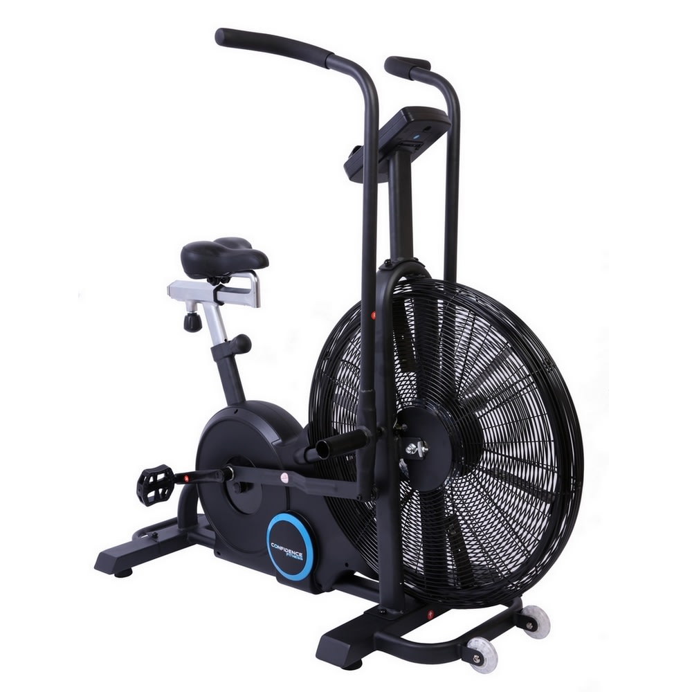 Confidence Fitness Exercise Bike Air Resistance Bike with ...