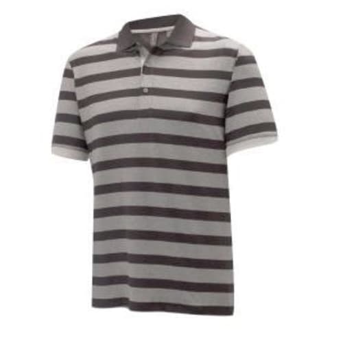 Ashworth Melange Shadow Stripe Jersey Polo
