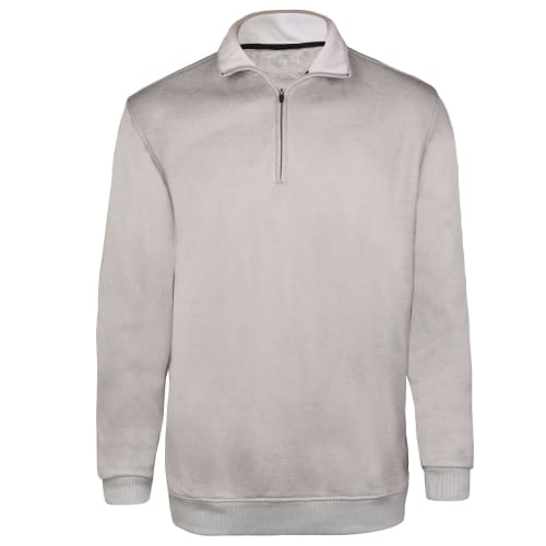 Ram Golf 1/4 Zip Pullover Sweater, Light Grey