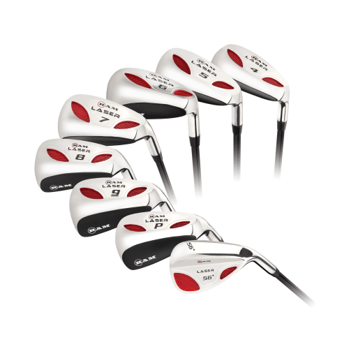 Ram Golf Laser Steel Hybrid Irons Set 4-SW (8 Clubs) - Mens Left Hand
