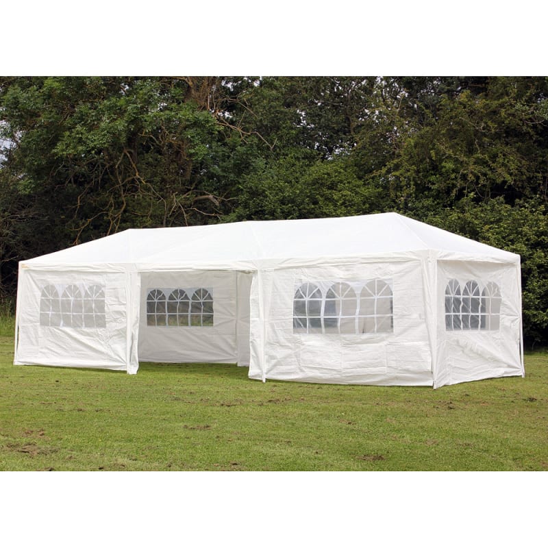 Palm Springs 10' x 30' White Party Tent with 8 Sidewalls just $99.99 ...